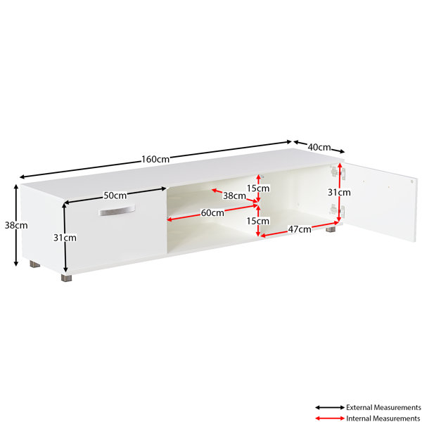 Latitude Run Muskoka TV Stand for TVs up to 70" & Reviews Wayfair.co.uk